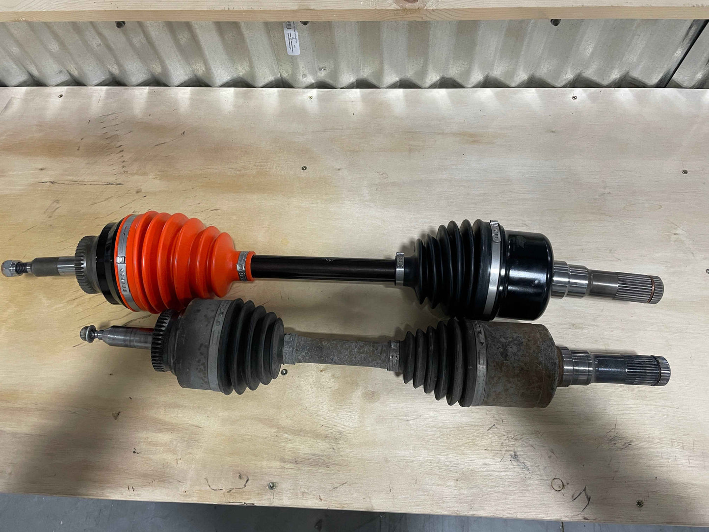 Vulcan HAMR RCV Axles